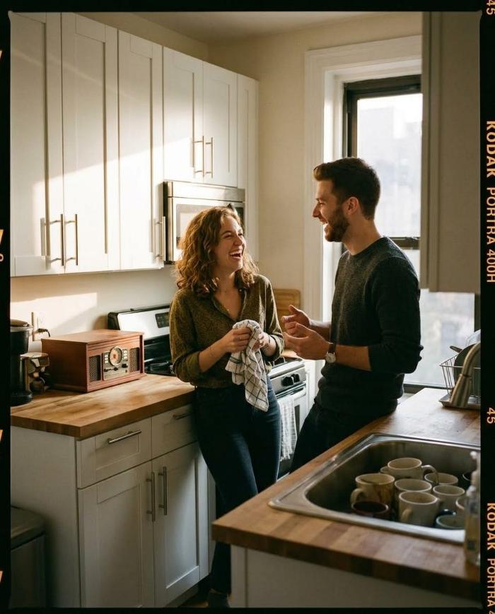 Every kitchen we have argued about the radio in, and every gate we have said goodbye at.